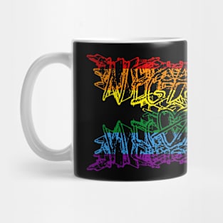 Negative Øhio Logo - Brutal Gay Pride Mug